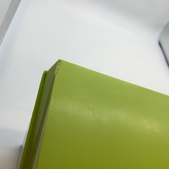 Vintage 1970s Betty Crocker Recipe Plastic Card Library Avacado Green - Picture 12 of 16